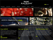 Tablet Screenshot of akroh.com